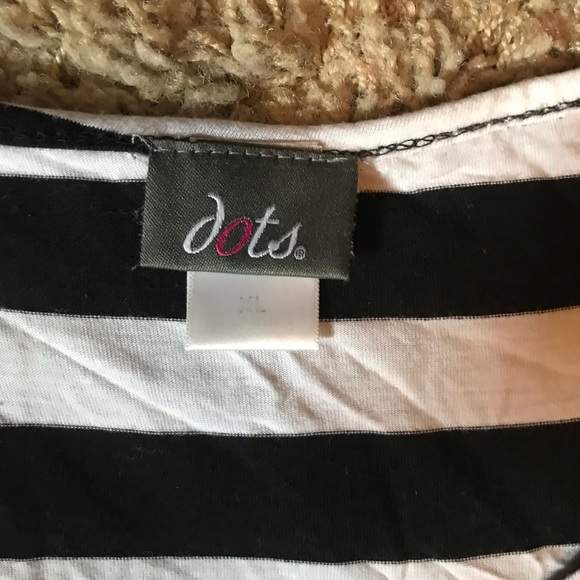 Ruffled Striped Tee - Picture 2 of 4